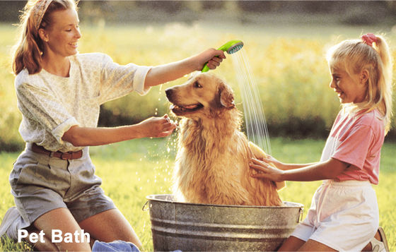 Outdoor Portable Shower Water Filter 2200mAh Rechargeable Camping Shower