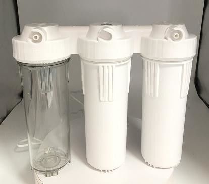3 Stage Reverse Osmosis 10'' 20" Water Filter Cartridge Housing
