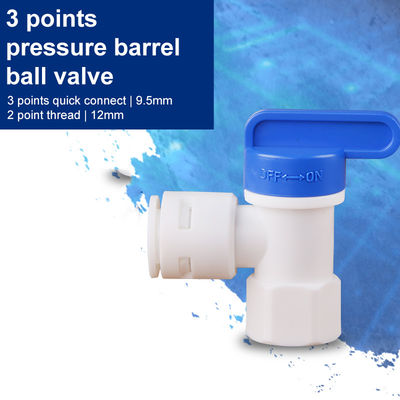 Household Water Purifier Ball Valve Switch 2 Minutes 3 Minutes Pressure Barrel