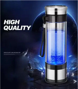 350ml portable 5vusb rechargeable water electrolytic ionizer high concentration hydrogen-rich water generator