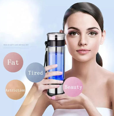 350ml portable 5vusb rechargeable water electrolytic ionizer high concentration hydrogen-rich water generator