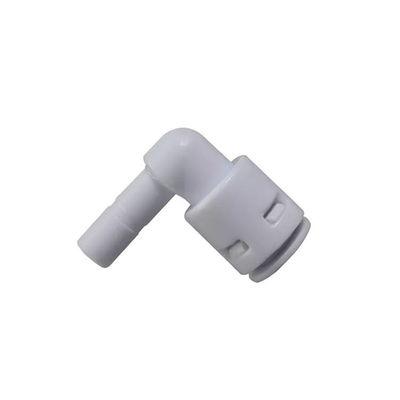 Kunststoff-Ellbogen-Wasserfilterfittings L-Rohr-Schnellkupplung 1/4 