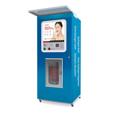 Hydrogen-rich water vending machines outdoor shopping malls and residential communities
