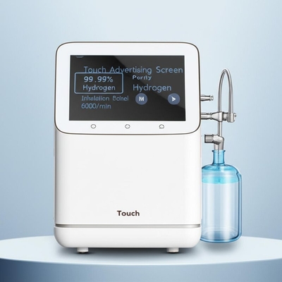 Touch-Werbebildschirm 99,99 % Reinheit Wasserstoff-Inhalationsgerät 6000 ml/min