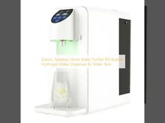 Electric Tabletop Home Water Purifier RO Bubble Hydrogen Water Dispenser 6L Water Tank